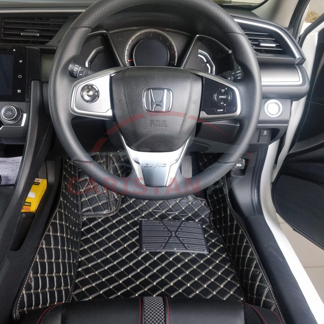 Honda Civic Steering Chrome Trim 2016-21 Model