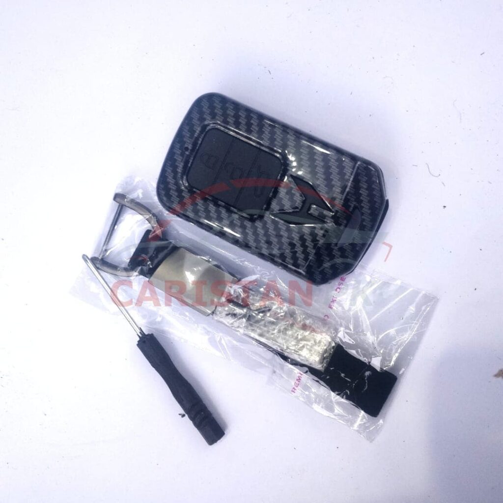 Honda Civic Key Shell Key Case Carbon Fiber 2016-21 1
