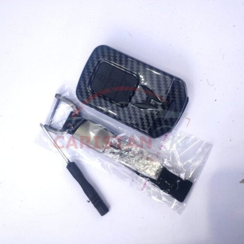 Honda Civic Key Shell Key Case Carbon Fiber 2016-21 1