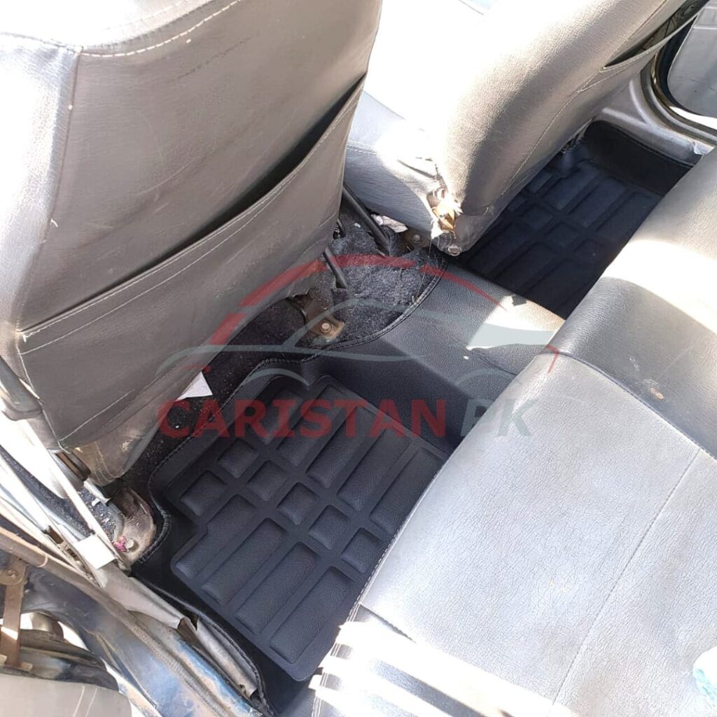 Suzuki Mehran 5D Floor Mats Black 3