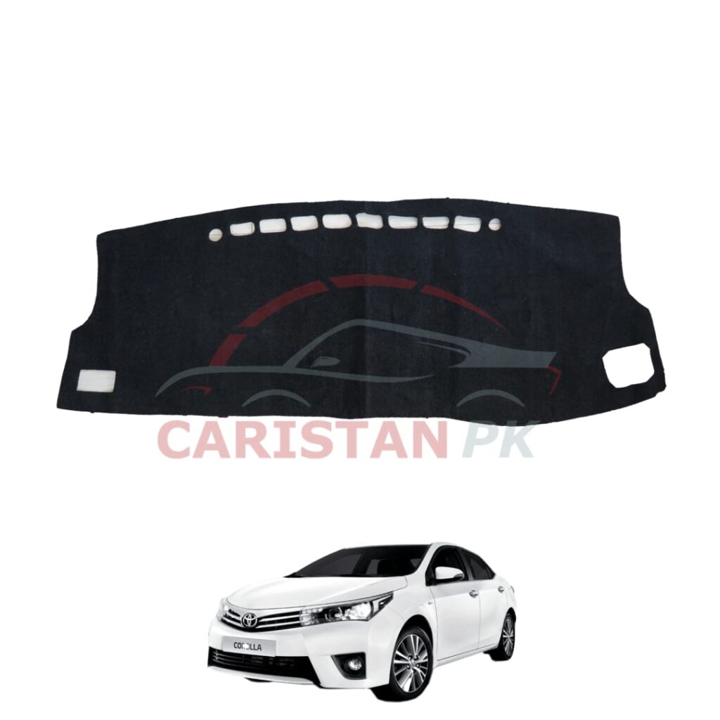 Toyota Corolla Dashboard Carpet Black 2014-16 Model