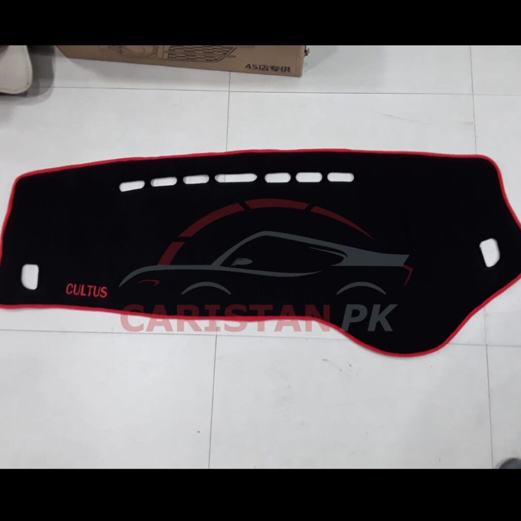 Suzuki Cultus Dashboard Carpet With Red Lining 2017-24 1