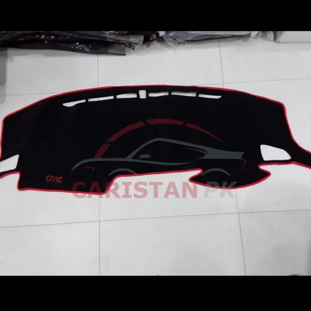 Honda Civic Dashboard Carpet With Red Lining 2016-21 1