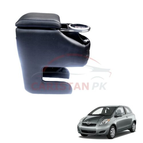 Toyota Vitz Car Armrest Black 2006-10