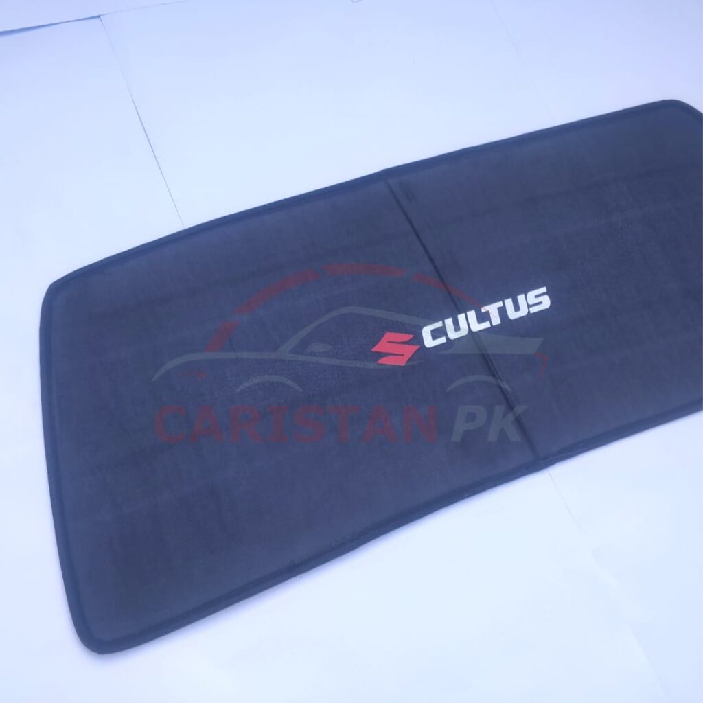Suzuki Cultus Back Screen Curtain With Logo 2017-24 2