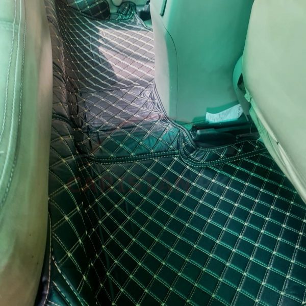 Toyota Corolla 7D Floor Mats Black With Beige Stitch 2009-13 Model 3