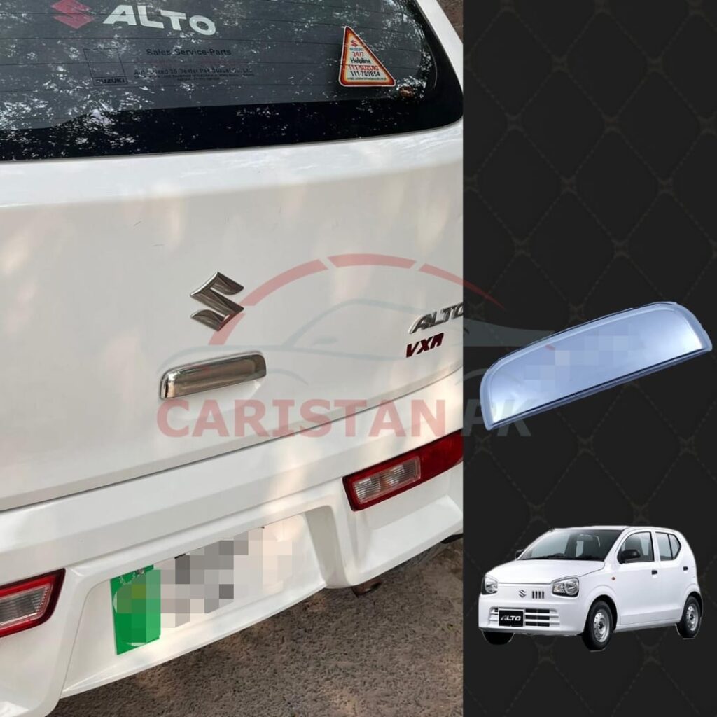 Suzuki Alto Trunk Chrome Handle Cover 2017-24