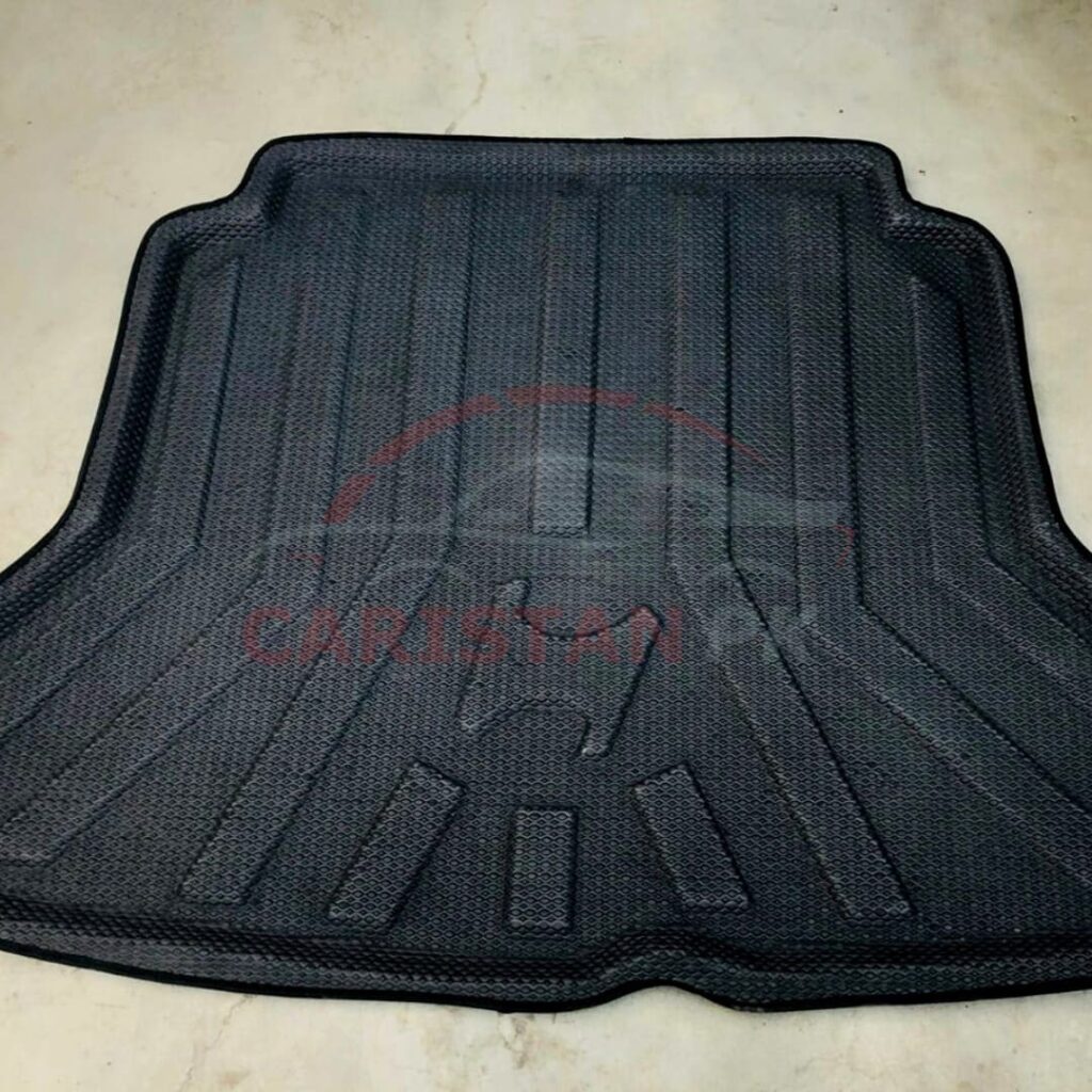 Hyundai Elantra Foam Trunk Mat Black 1