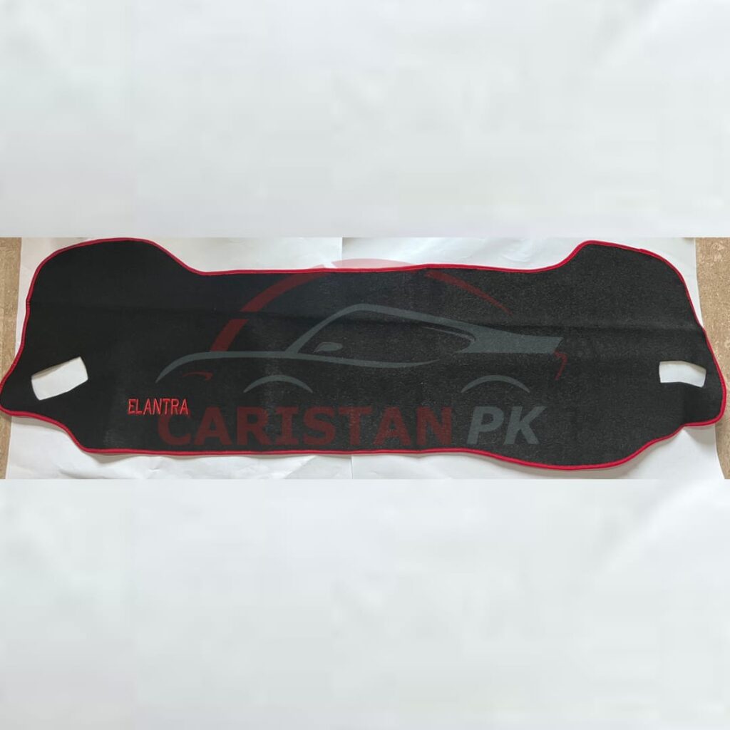 Hyundai Elantra Dashboard Carpet With Red Lining 2