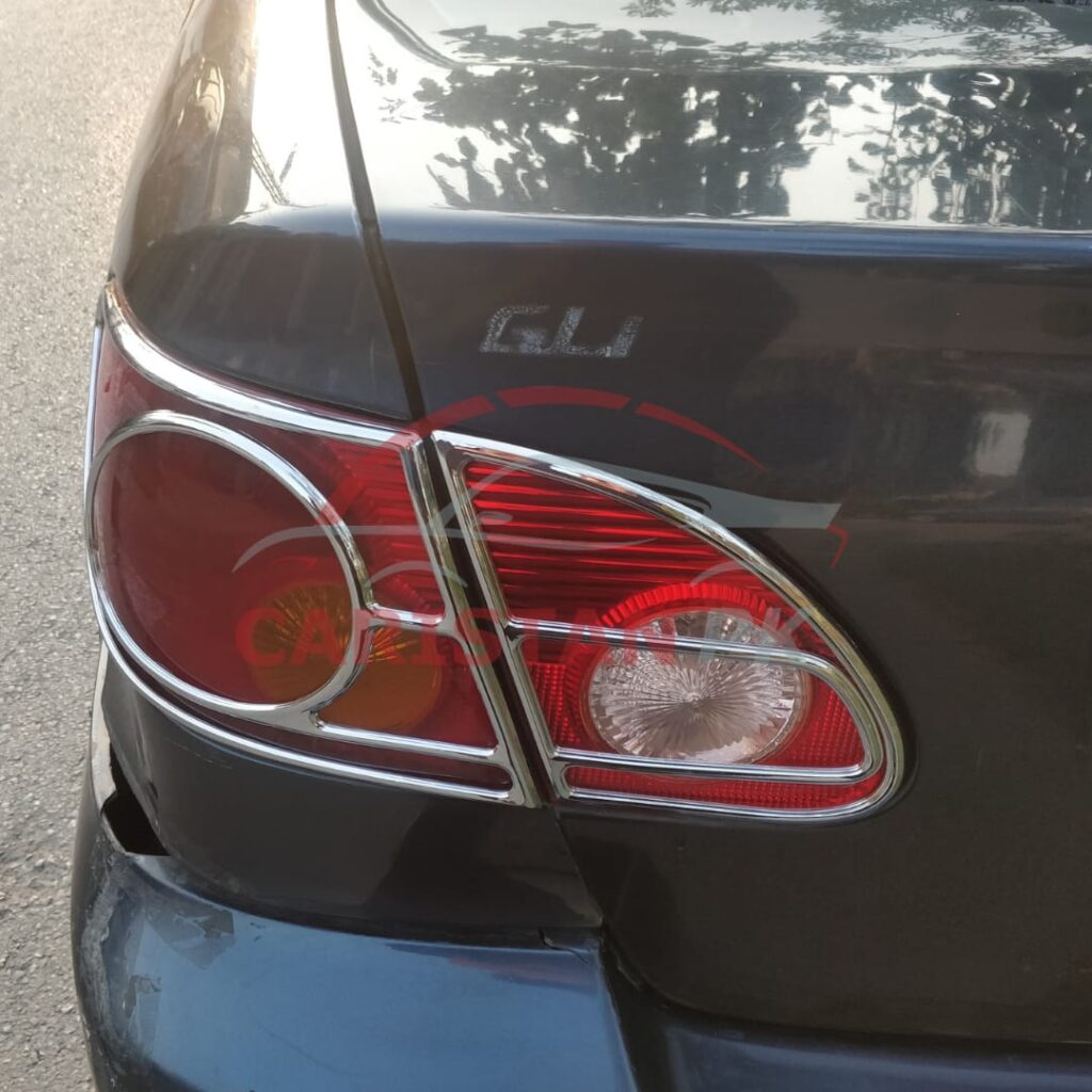 Toyota Corolla Back Light Chrome Cover 2002-08 3