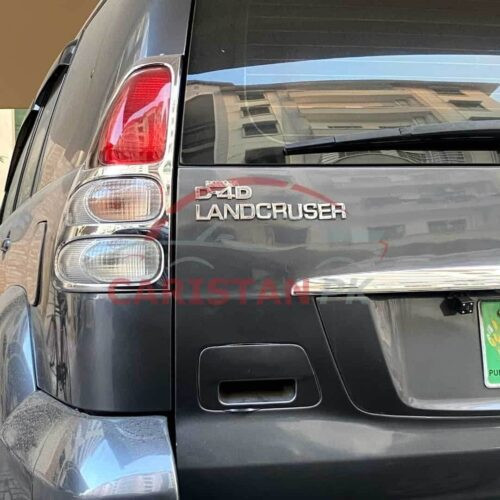 Toyota Prado FJ 120 Headlight Backlight Chrome Cover 2