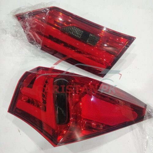 Toyota Corolla Lava Back Lamp Light Red And Black 2014-24 3