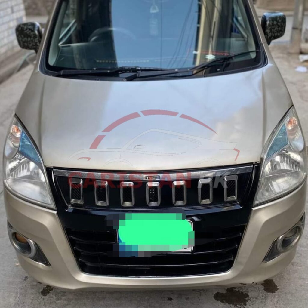 Suzuki Wagon R Navara Style Chrome Grille V2 3