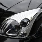 Toyota Prado FJ 120 Headlight Backlight Chrome Cover 3