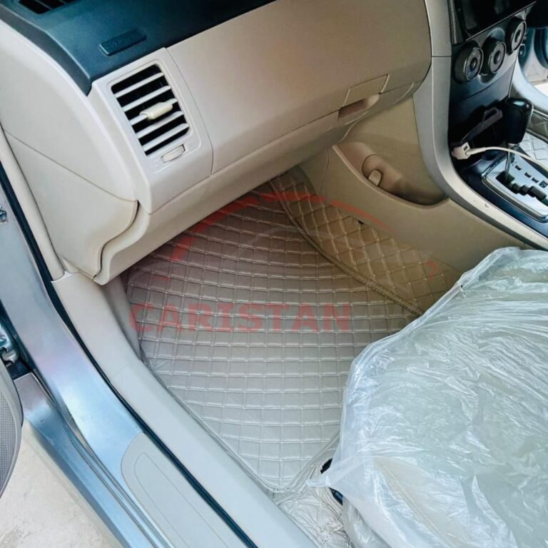 Toyota Corolla 7D Floor Mats Gray Beige 2009-13 3