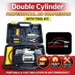 Double Cylinder Professional Air Compressor With Tool Kit