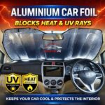 Windscreen Sun Shade Aluminum Foil Universal