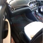 Changan Alsvin 7D Floor Mats Black With Beige Stitch 2