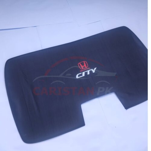 Honda City Back Screen Curtain With Logo 2022 Model & Onwards 1