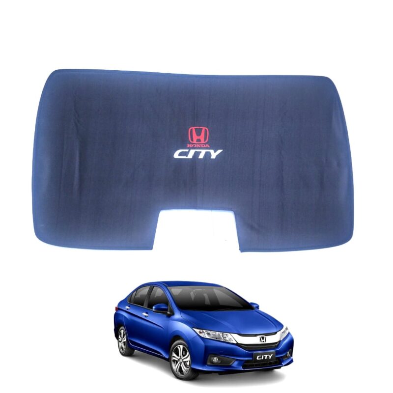 Honda City Back Screen Curtain With Logo 2022 Model & Onwards Honda City Back Screen Curtain With Logo 2022 Model & Onwards