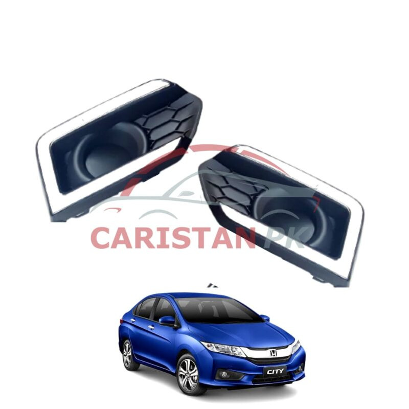 Honda City Fog Lamp Light DRL Cover 2022 Model & Onwards Honda City Fog Lamp Light DRL Cover 2022 Model & Onwards