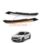 Honda Civic Eyebrow LED DRL Sequential Lights 2016-21