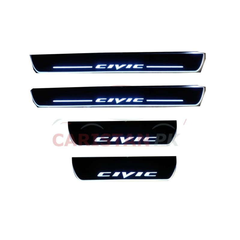 Honda Civic LED Scuff Plates Honda Civic LED Scuff Plates