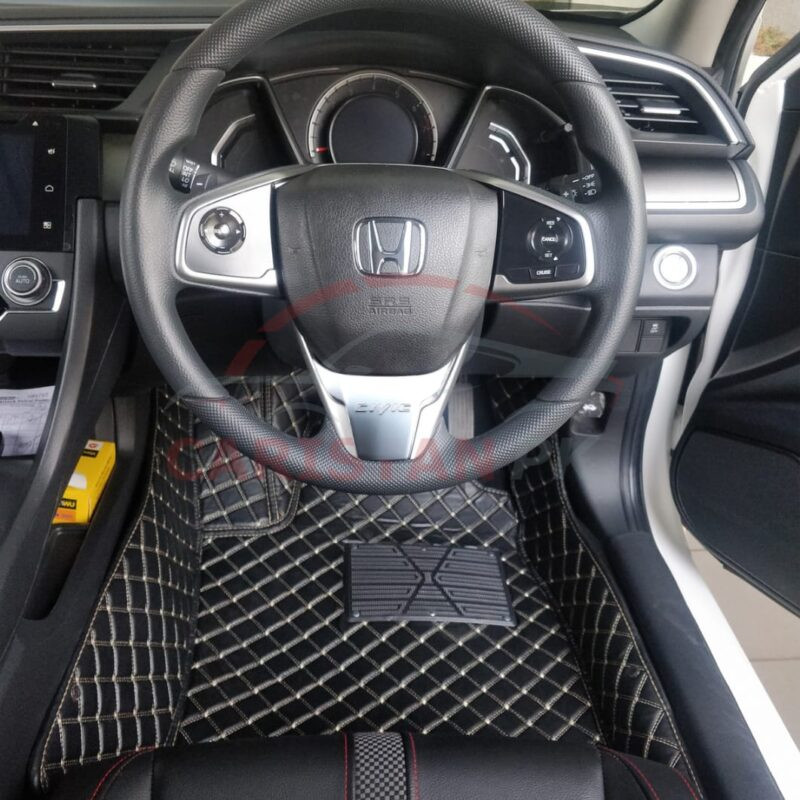 Honda Civic Steering Chrome Trim 2016-21 Model Honda Civic Steering Chrome Trim 2016-21 Model