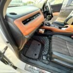 Honda Vezel 9D Floor Mats Black & Beige Stitch