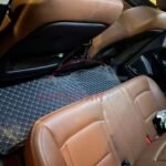 Proton X70 7D Floor Mats Black With Beige Stitch 3