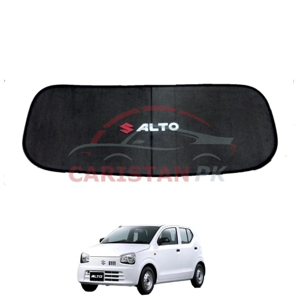 Suzuki Alto Back Screen Curtain With Logo 2017-26