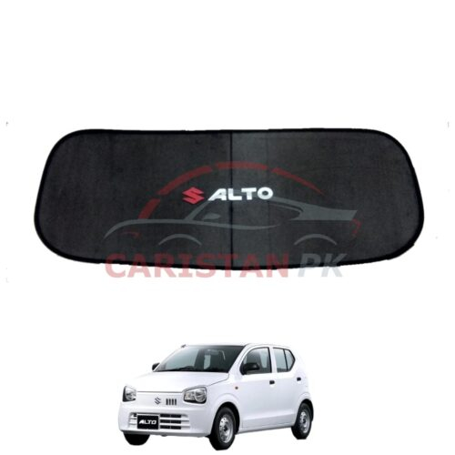 Suzuki Alto Back Screen Curtain With Logo 2017-26