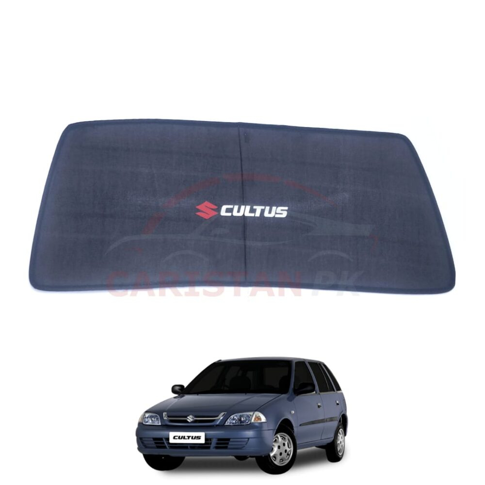 Suzuki Cultus Back Screen Curtain With Logo 2002-16