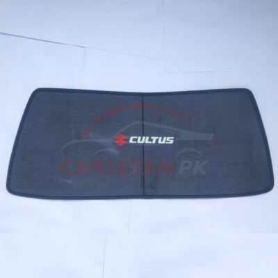 Suzuki Cultus Back Screen Curtain With Logo 2017-26 1