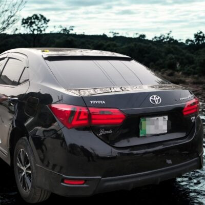 Toyota Corolla Lava Back Lamp Light Red And Black 2014-26 3