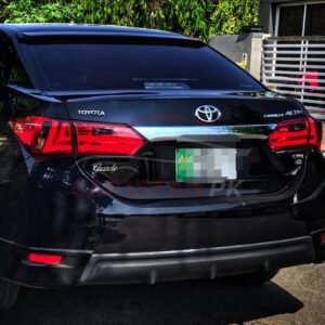 Toyota Corolla Lava Back Lamp Light Red And Black 2014-26