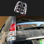 Toyota Prado FJ 120 Headlight Backlight Chrome Cover 1
