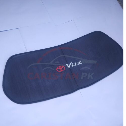 Toyota Vitz Back Screen Curtain With Logo 2011-16 1