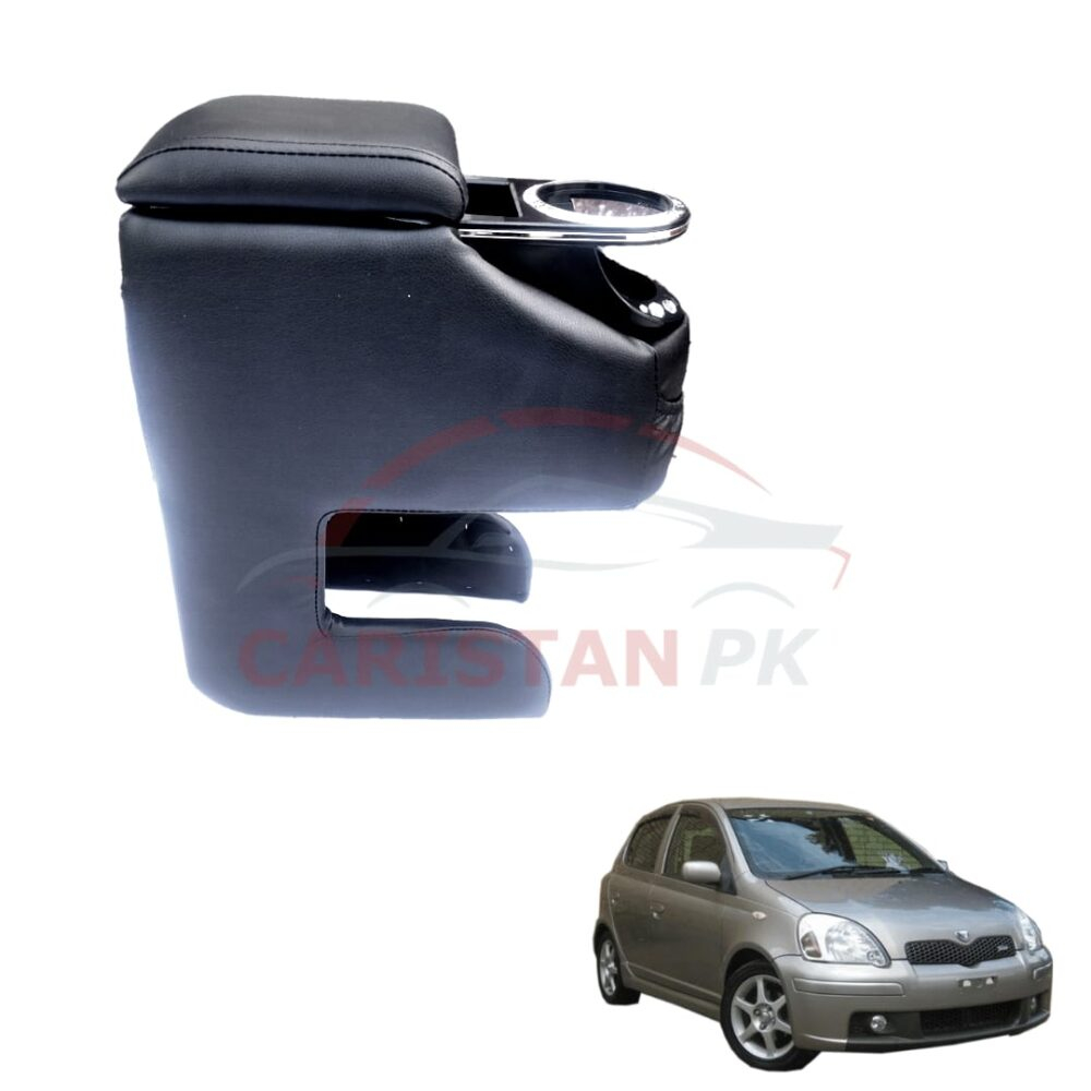 Toyota Vitz Car Armrest Black 2000-05
