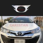 Toyota Yaris Front Grille Middle Chrome Trim Single Piece Toyota Yaris Front Grille Middle Chrome Trim Single Piece