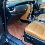 Toyota Fortuner 7D Floor Mats Brown 4 Piece Set 2016-25 1