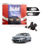 Honda Civic DLAA Chrome Fog Lamp Bumper Light 2012-15 Honda Civic DLAA Chrome Fog Lamp Bumper Light 2012-15