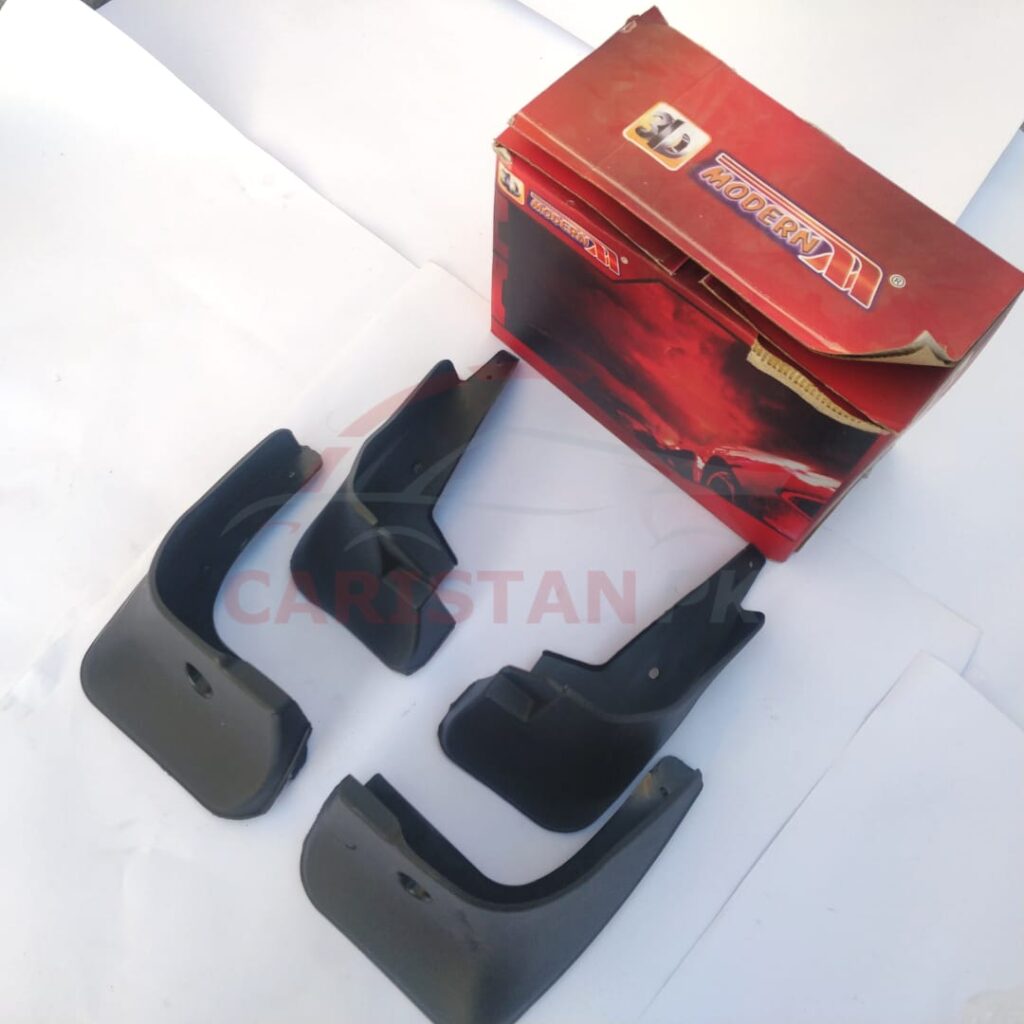 Toyota Yaris Mud Flaps Splash Guards Black 2