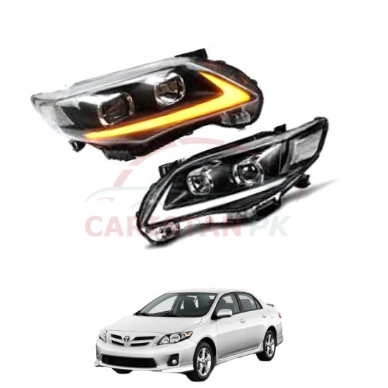 Toyota Corolla Nike Style Head Light 2011-13