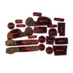 Honda BRV Non Slip Interior Protection Mats Red