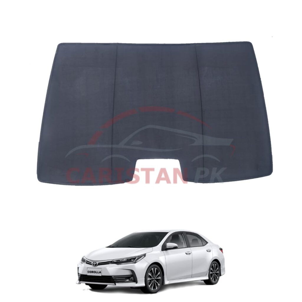 Toyota Corolla Back Screen Curtain Black 2017-24