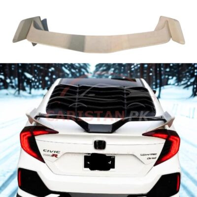 Unpainted Honda Civic Wing Spoiler ABS Plastic 2016-21
