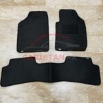 Toyota Corolla Flat Style 7D Floor Mats Black 2009-10 2