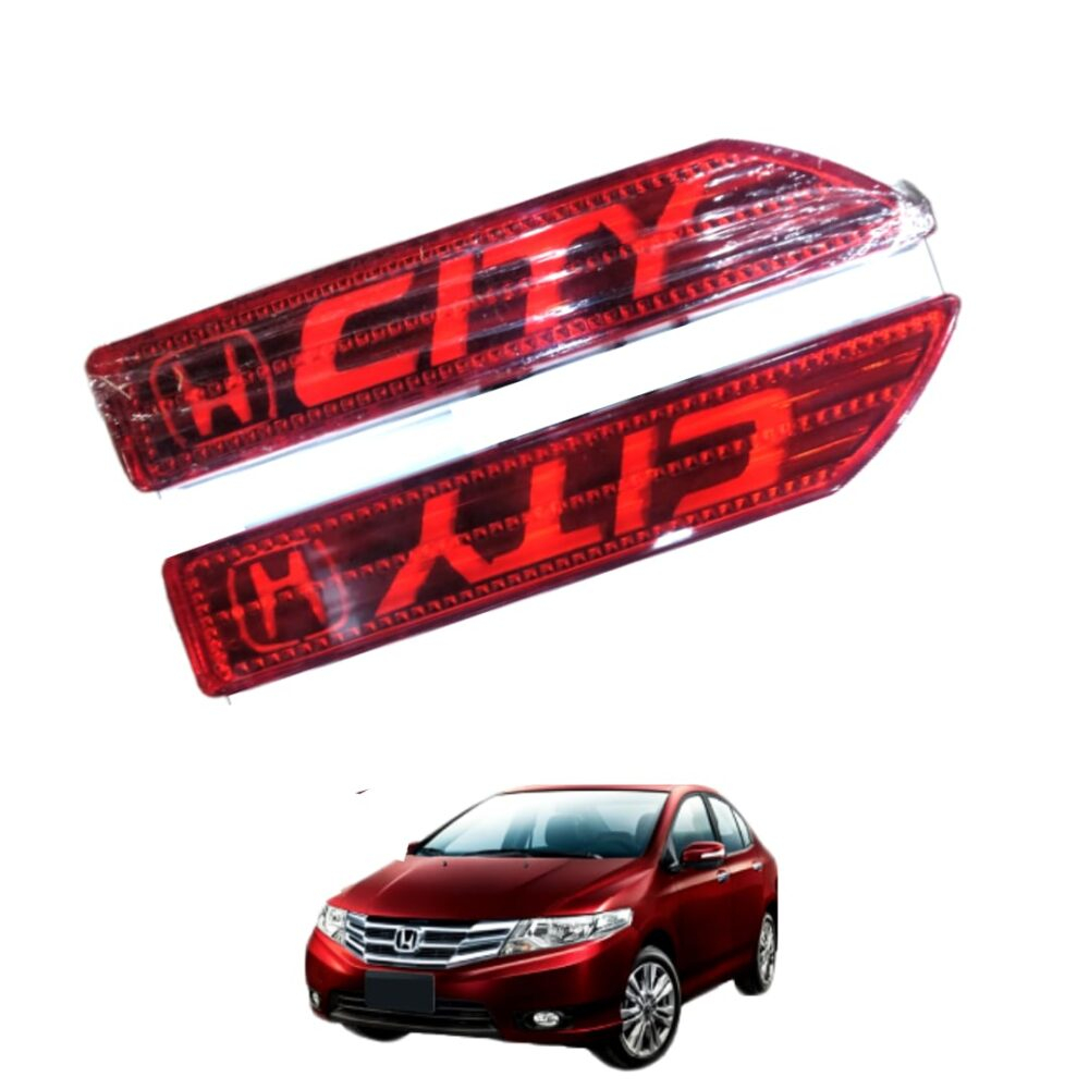 Honda City Rear Bumper Reflector Light 2009-21 Honda City Rear Bumper Reflector Light 2009-21