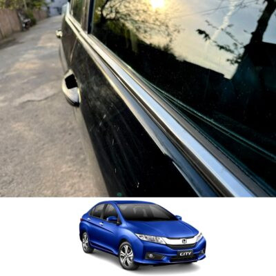 Honda City Window Chrome Weather Strip 2022 Model & Onwards